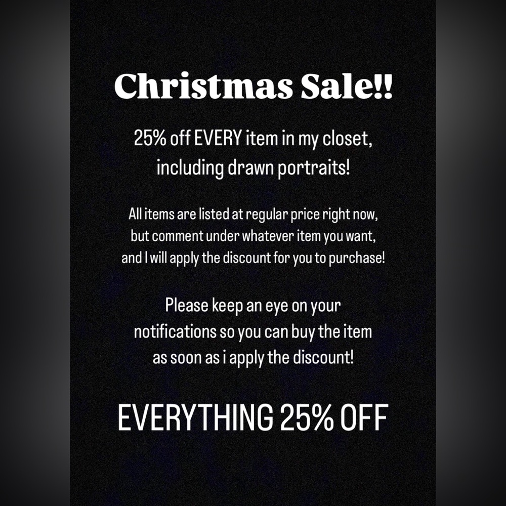 Christmas Sale!